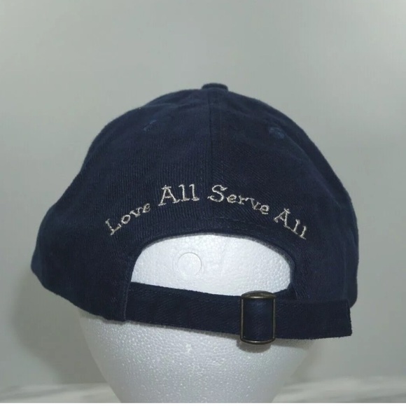 VTG Hard Rock Cafe Banff Love All Serve All Adjustable Hat LOGO Retro Men's - Picture 3 of 7